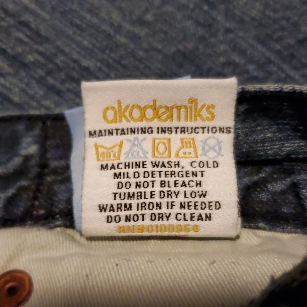 Akademiks Baggy Vintage Jeans Paint Splatter Velvet Feel 36 X 33